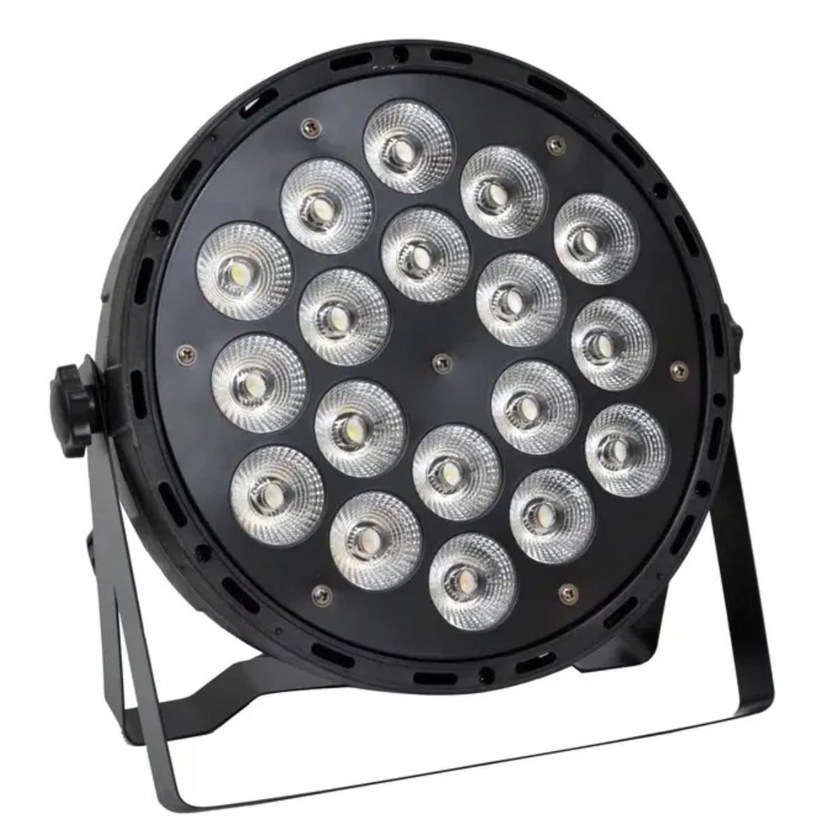 Canhão de LED 18 LEDs RGBWA ST-P001 – Iluminação Profissional