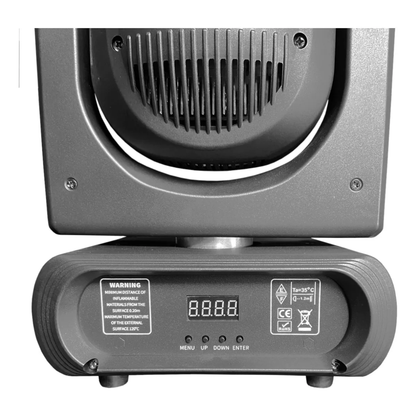 Kit 4 Moving Head Beam 150W RGBW com Borda LED + Case Profissional