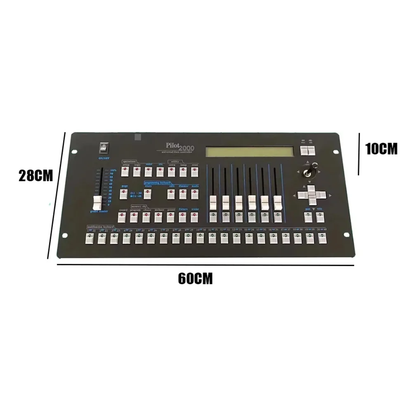 Mesa DMX Profissional Pilot 2000 512 Canais com Joystick + Case
