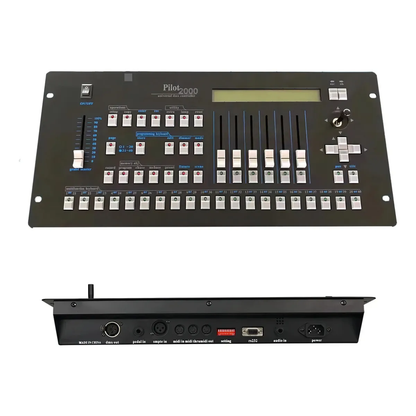 Mesa DMX Profissional Pilot 2000 512 Canais com Joystick + Case