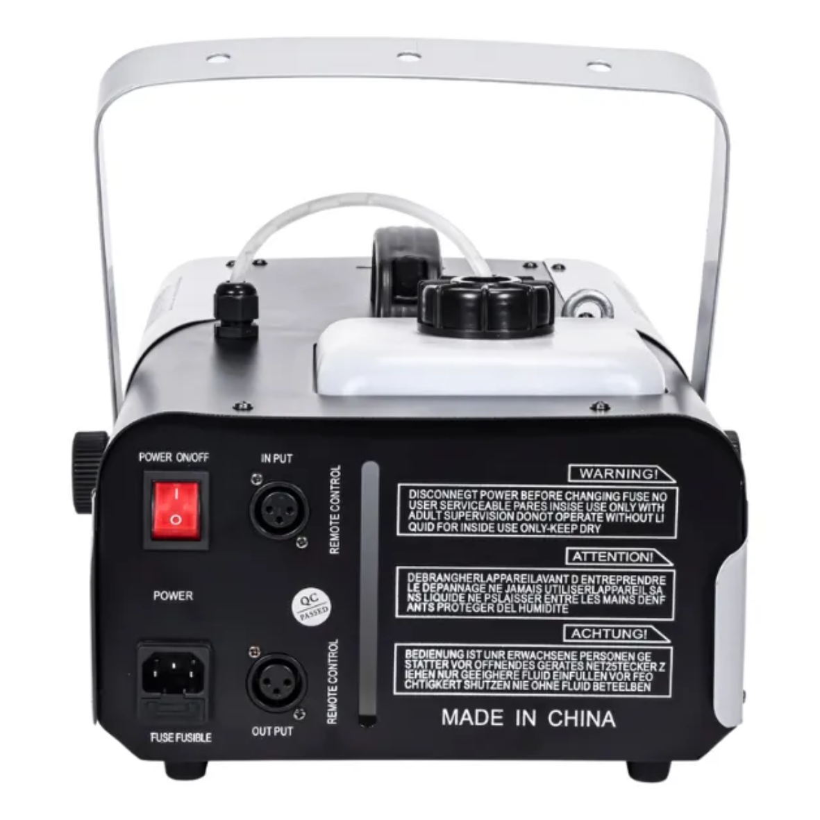 Máquina Haze 1500W Vorlane 220V + Líquido Haze 1L – Uso Profissional