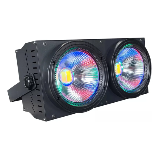 Mini Brut LED 200W Branco Quente e Frio + Borda LED Colorida – Bivolt