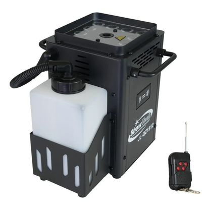 Máquina de Fumaça UP Jato 1200W com 12 LEDs – 220V Preta