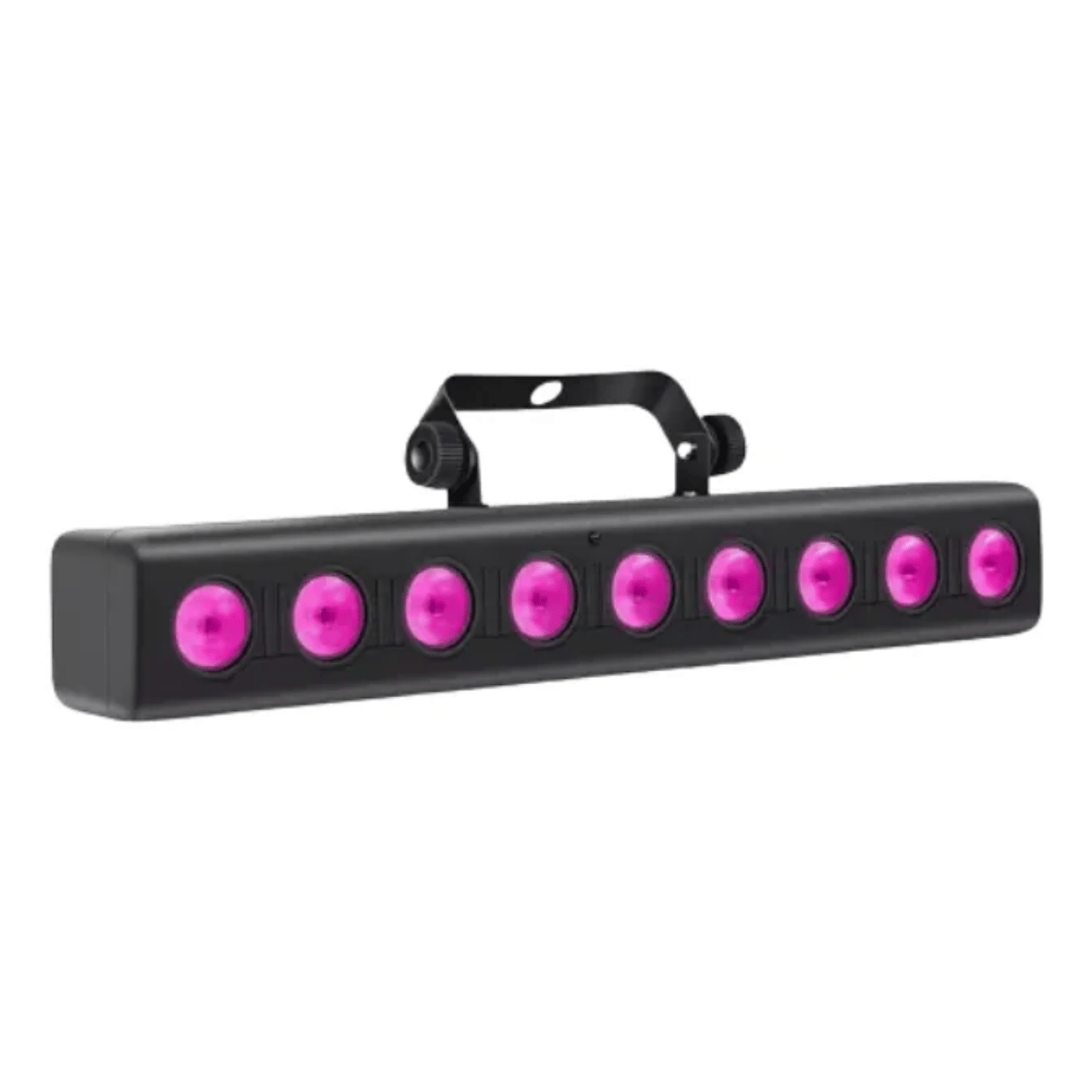Ribalta Pixel LED 9 LEDs RGBWA 5 em 1 DMX com Controle Remoto – Bivolt