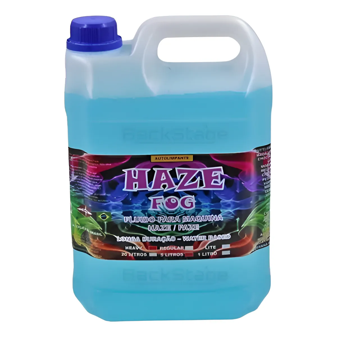 Líquido Fluido para Máquina Haze Base Água – Fumaça Profissional 5 Litros
