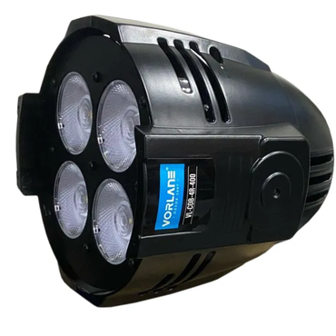 Canhão LED COB Branco Quente e Frio 400W com Barndoor – Iluminação Profissional