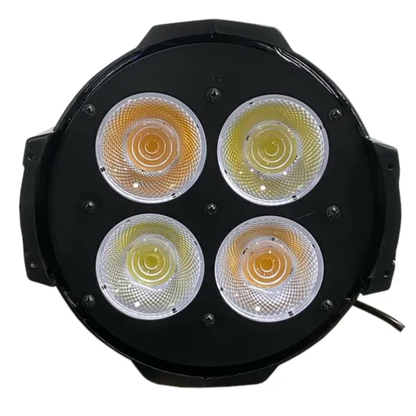 Canhão LED COB Branco Quente e Frio 400W com Barndoor – Iluminação Profissional