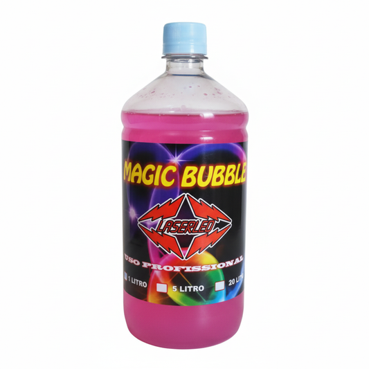 Líquido para Máquina de Bolhas de Sabão – Fluido Profissional 1 Litro