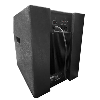Caixa Subwoofer Profissional 15” 1300W SW15 Preto – Grave Potente para Eventos
