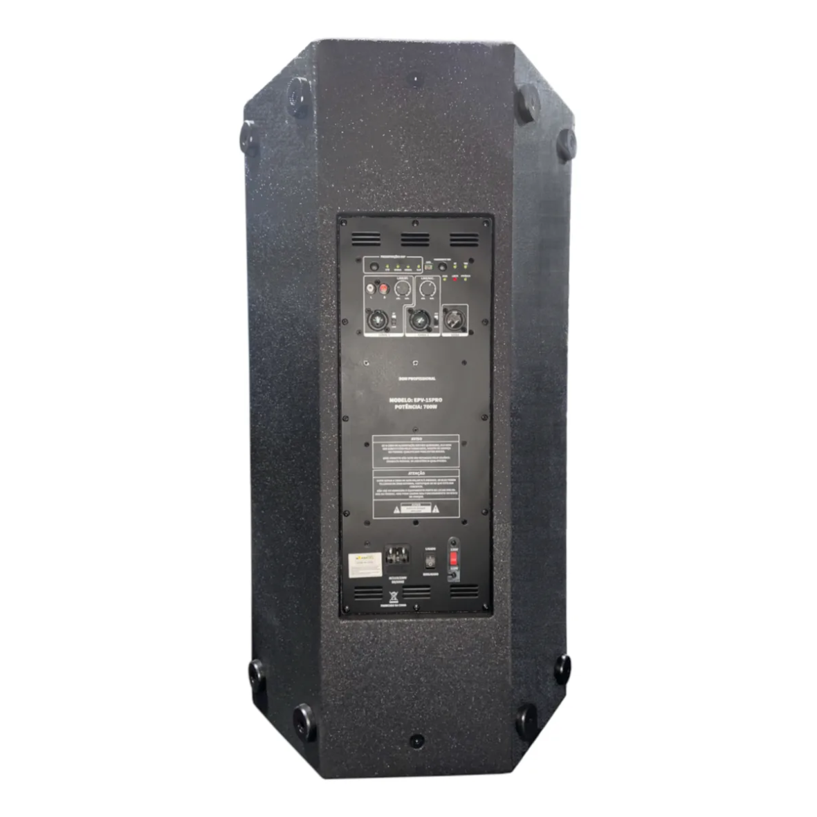 Caixa de Som Ativa Luatek 700W 15” Profissional – Bivolt (110V/220V)