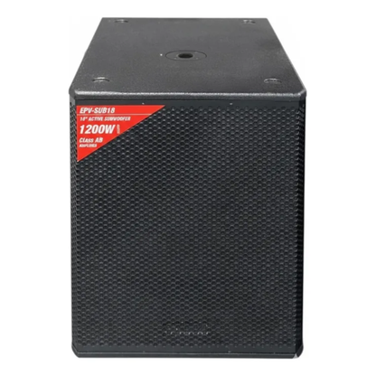 Caixa Subwoofer Profissional EPV-SUB18 1200W – Preto