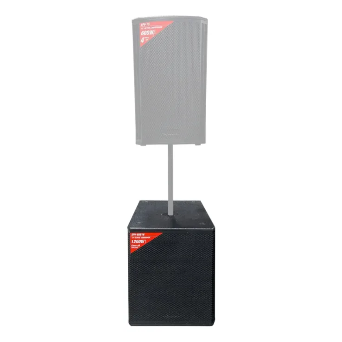 Caixa Subwoofer Profissional EPV-SUB18 1200W – Preto