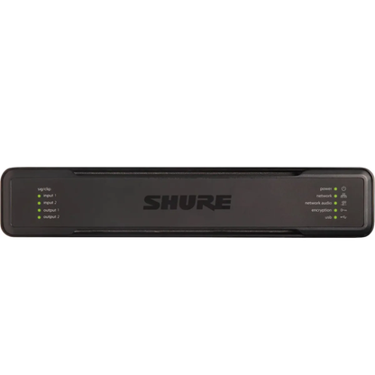Processador de Conferência de Áudio Shure P300-IMX – Dante / USB / IntelliMix – Preto