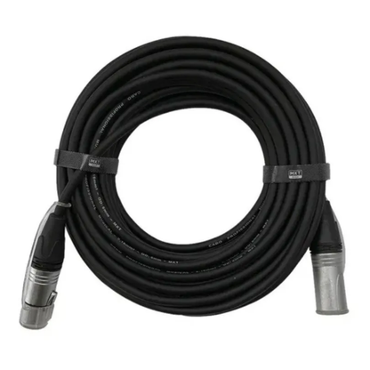 Cabo de Microfone XLR Macho x XLR Fêmea Mono MXT Pro Series – 10 Metros