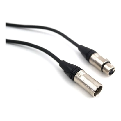 Cabo de Microfone XLR Macho x XLR Fêmea Mono MXT Pro Series – 10 Metros