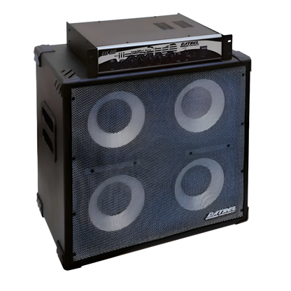 Combo Amplificador de Baixo Datrel BAS-400W – Cabeçote + Caixa 400W RMS Bivolt Preto