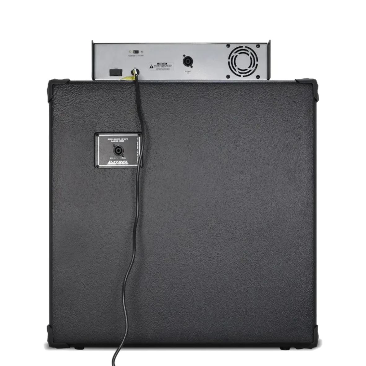 Combo Amplificador de Baixo Datrel BAS-400W – Cabeçote + Caixa 400W RMS Bivolt Preto
