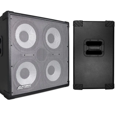 Combo Amplificador de Baixo Datrel BAS-400W – Cabeçote + Caixa 400W RMS Bivolt Preto