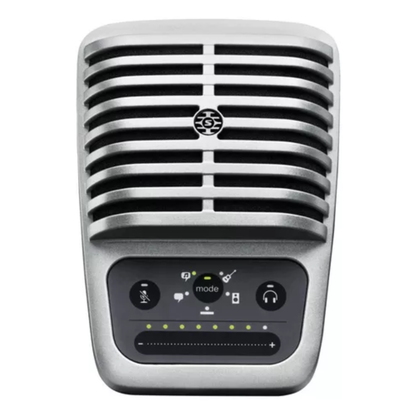 Microfone Shure Motiv Mv51 Condensador Cardioide Cor Prata
