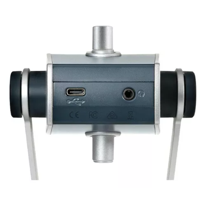 Microfone Akg Lyra Condensador Estéreo Cor Azul/prateado