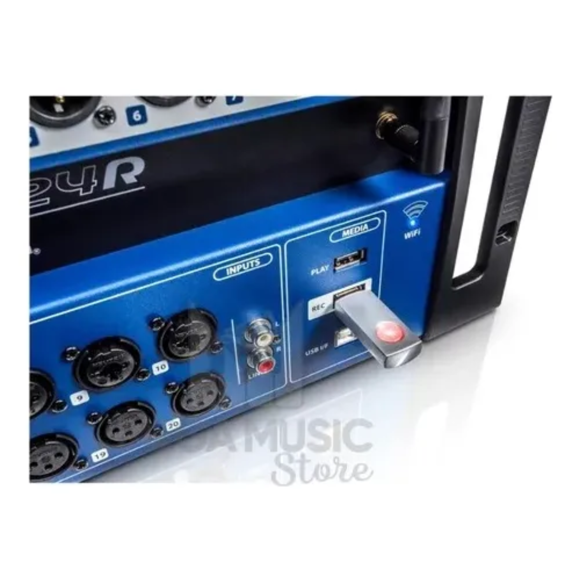 Console Digital Soundcraft Ui24R – Mixer Profissional Bivolt (88V–265V)