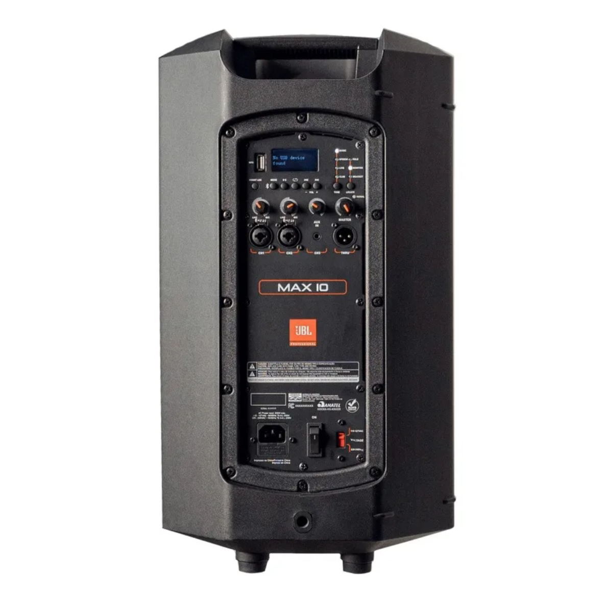 Caixa Ativa JBL MAX 10 250W RMS Bluetooth USB Bivolt