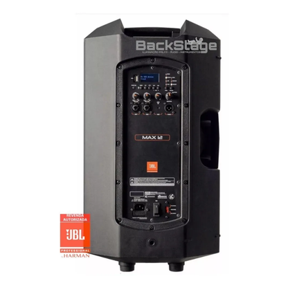 Caixa Ativa JBL MAX 12 Bluetooth USB 350W – DJ, Igrejas e Bandas (220V/240V)