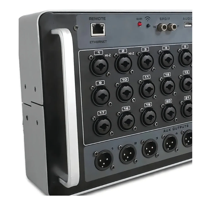 Mesa de Som Digital Duonn Axios 24 Canais com 8 Auxiliares – Bivolt