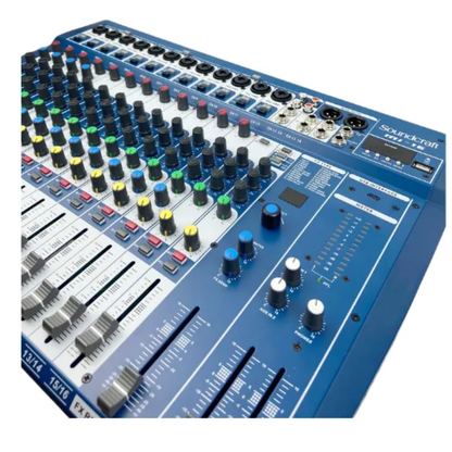 Mesa De Som Console Soundcraft 16 Canais Mi-16 Séries Bivolt Voltagem:Escolha