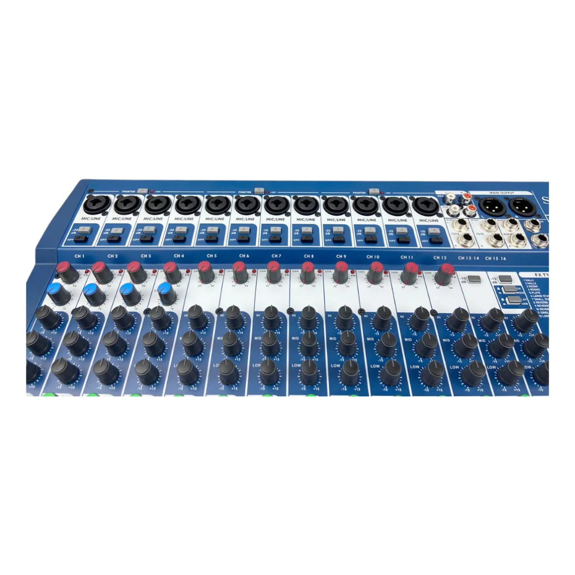 Mesa De Som Console Soundcraft 16 Canais Mi-16 Séries Bivolt Voltagem:Escolha