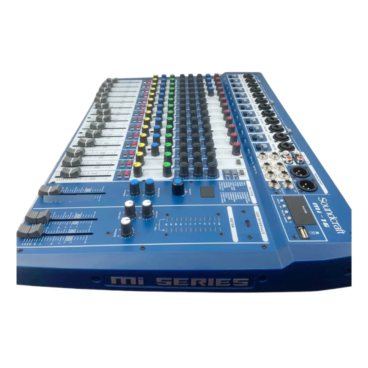 Mesa De Som Console Soundcraft 16 Canais Mi-16 Séries Bivolt Voltagem:Escolha