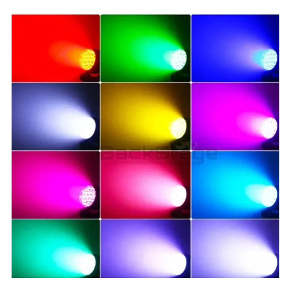 2 Aura Effect Moving Wash Beam Led Zoom 19x15 Rgbw + Case 127/220v