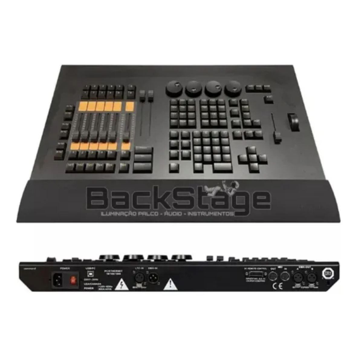 Mesa de Iluminação Command Wing DMX c/ Case – 2 Saídas