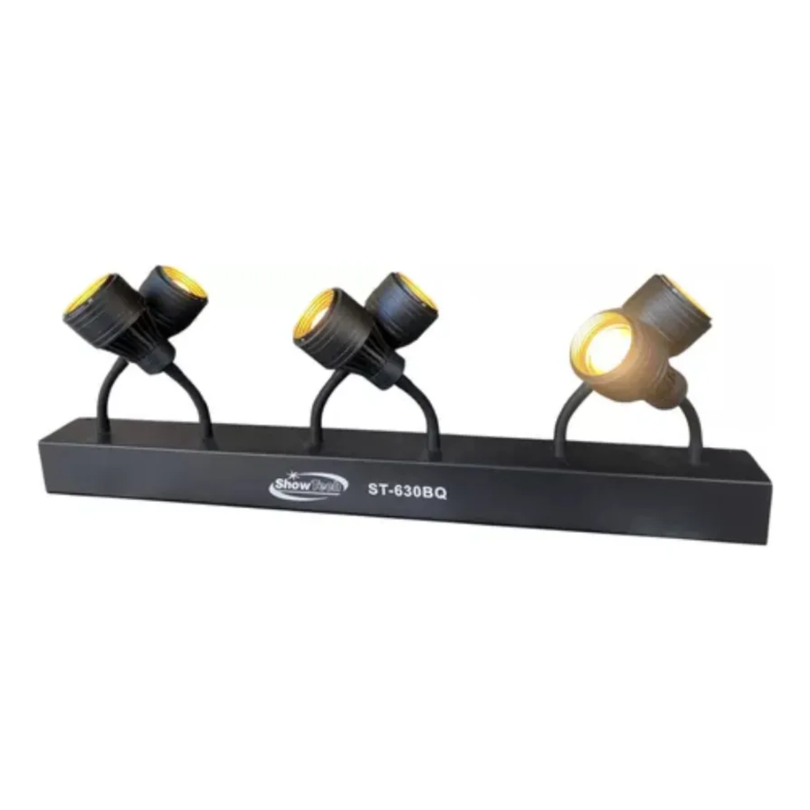 Kit 6 Vara Pim Bim Beam 6x10W Branco Quente Showtech ST-630BQ c/ Foco DMX Bivolt