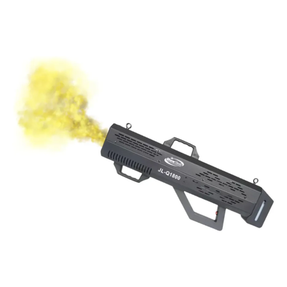 Máquina Jato de Fumaça de Mão 1800W com 6 LEDs RGB – Efeito SFX Profissional