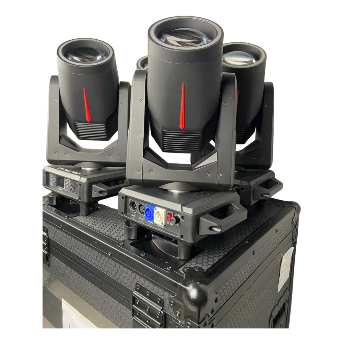 4 Moving Beam 9r Com Case 260w Borda Led Luatek 127/220v