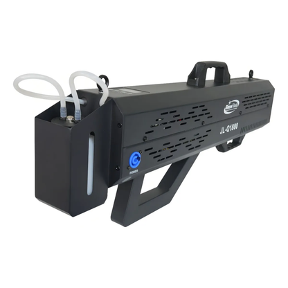 Máquina Jato de Fumaça de Mão 1800W com 6 LEDs RGB – Efeito SFX Profissional