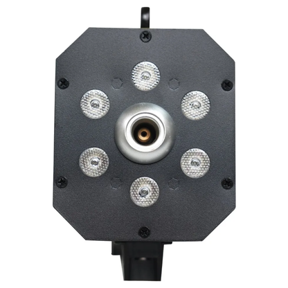 Máquina Jato de Fumaça de Mão 1800W com 6 LEDs RGB – Efeito SFX Profissional
