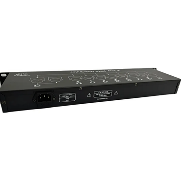 Splitter DMX 8 Saídas / 1 Entrada DMX-28 – Distribuidor de Sinal DMX512