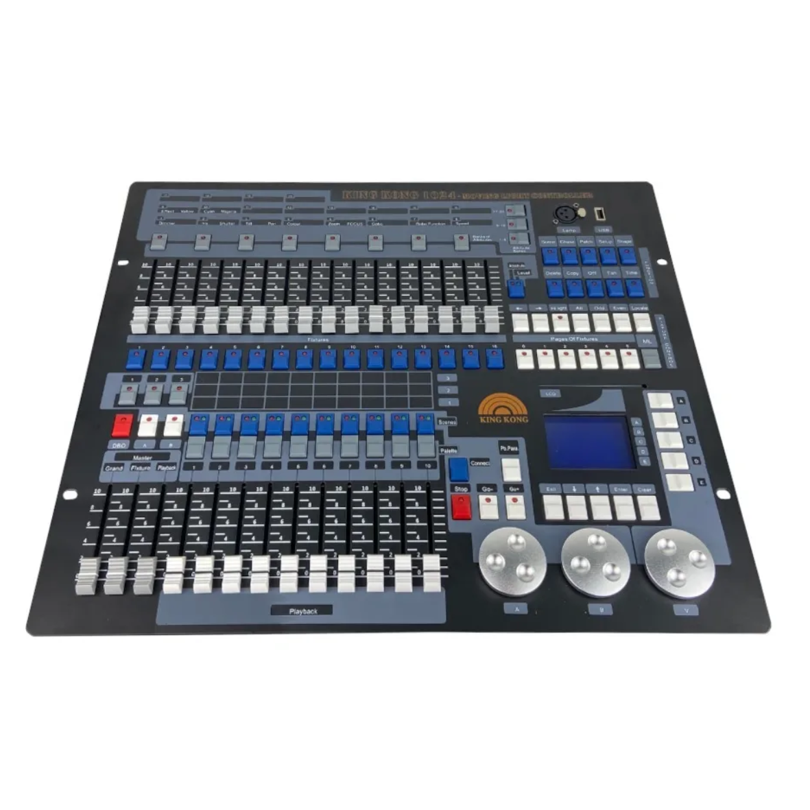Mesa DMX Mini Avolite 1024 ST-MZ1024 Preta c/ Case