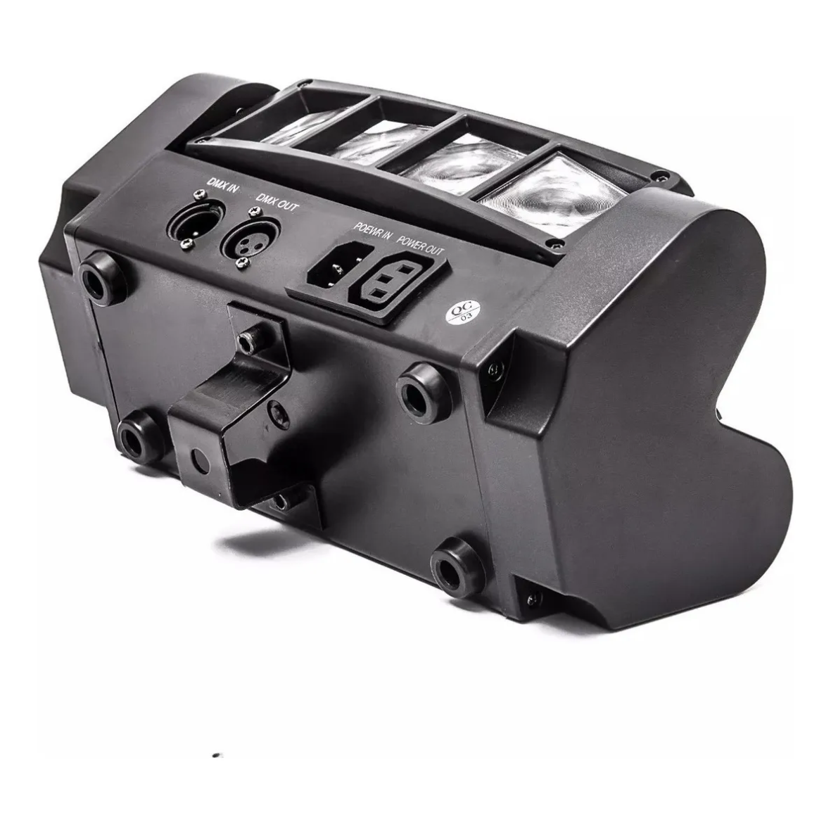 Mini Moving Spider 8 LEDs 5W RGB – Efeito Iluminação DMX