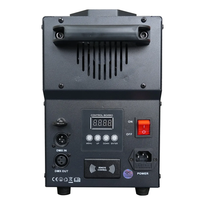 Máquina Jato de Fumaça Vertical UP 1500W com LED RGB – DMX – JL-QZ1500 – Bivolt