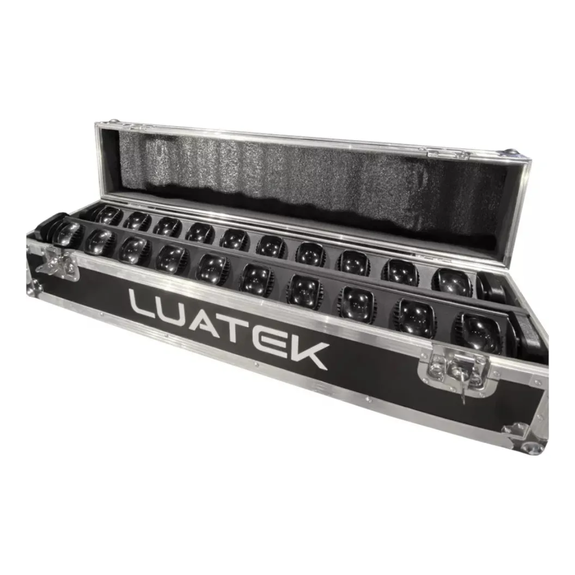 2 Ribalta Moving Beam 10x40w Rgbw Iluminação Dmx + Case 127/220v