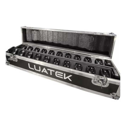 2 Ribalta Moving Beam 10x40w Rgbw Iluminação Dmx + Case 127/220v