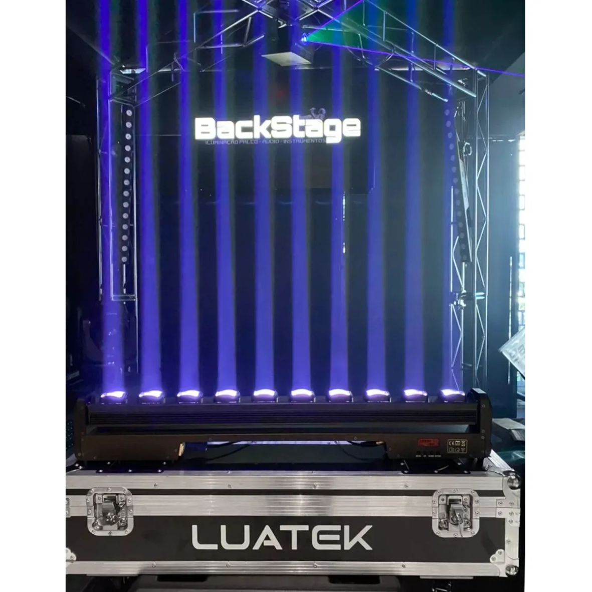 2 Ribalta Moving Beam 10x40w Rgbw Iluminação Dmx + Case 127/220v