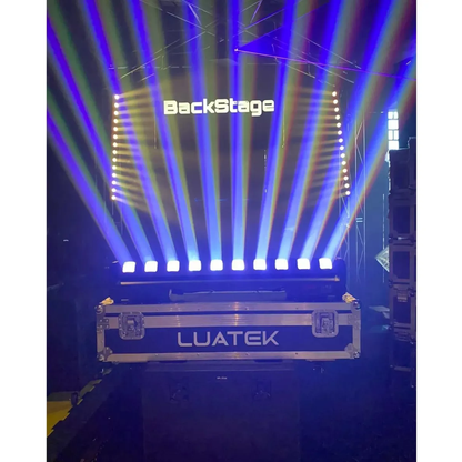 2 Ribalta Moving Beam 10x40w Rgbw Iluminação Dmx + Case 127/220v