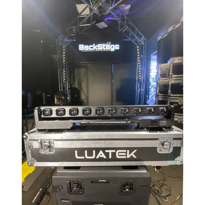 2 Ribalta Moving Beam 10x40w Rgbw Iluminação Dmx + Case 127/220v