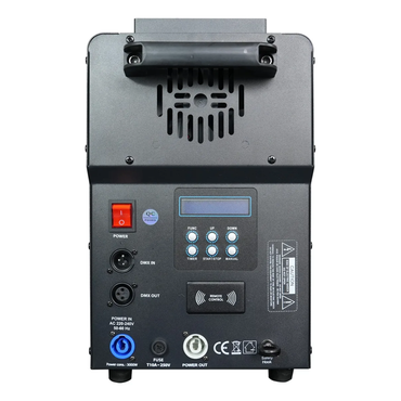 Máquina de Fumaça Vertical UP 3000W DMX – Jato Vertical Profissional – 220V – Preta