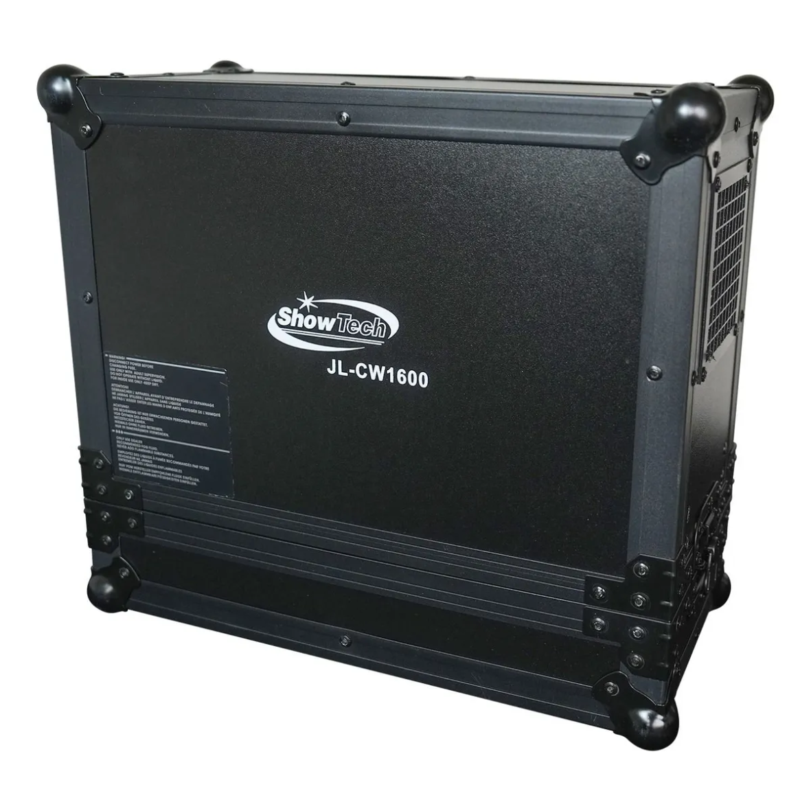 Máquina De Fumaça Haze 1600w A Base De Água Case 220v Preto