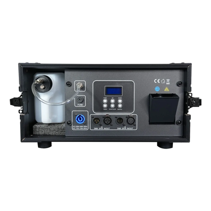 Máquina De Fumaça Haze 1600w A Base De Água Case 220v Preto